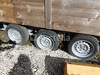 Aanhanger met tiny house syma sta02 - afbeelding 8 van  28