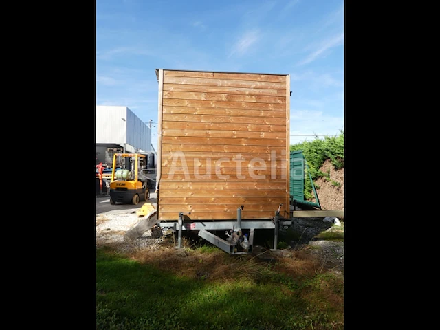 Aanhanger met tiny house syma sta02 - afbeelding 1 van  28
