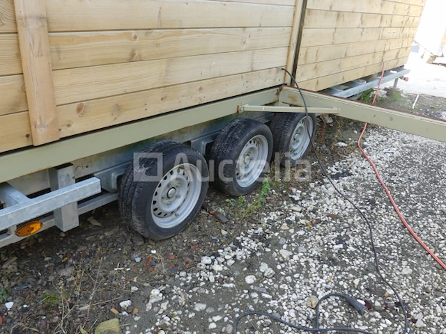 Aanhanger met tiny house syma sta02 - afbeelding 13 van  28