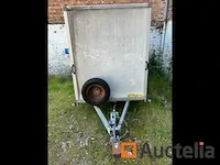 Aanhanger saris dubbelassige bestelwagen - afbeelding 2 van  9