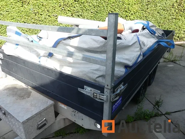 Aanhanger saris kf27 dubbel geremde as - afbeelding 4 van  16