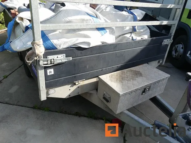 Aanhanger saris kf27 dubbel geremde as - afbeelding 1 van  16