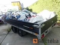 Aanhanger saris kf27 dubbel geremde as - afbeelding 9 van  16