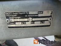Aanhanger saris kf27 dubbel geremde as - afbeelding 11 van  16