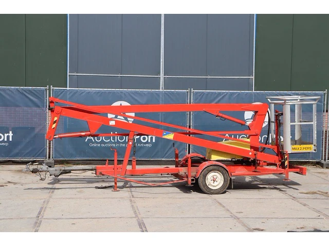 Aanhangerhoogwerker etramo sky high1200 elektrisch 12m 1990 - afbeelding 1 van  1