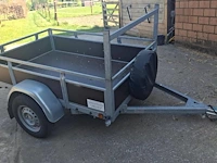 Aanhangwagen 2.0 x 1.25m