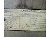 Aanhangwagen 2005 henra fabricage b.v hnra-2054/c pl20c - afbeelding 11 van  19