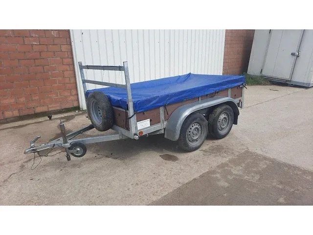 Aanhangwagen 2.50mx1.25m 750kg - afbeelding 1 van  1