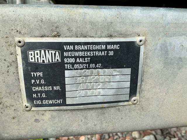 Aanhangwagen achter- & zijdelingse kipper - afbeelding 3 van  16