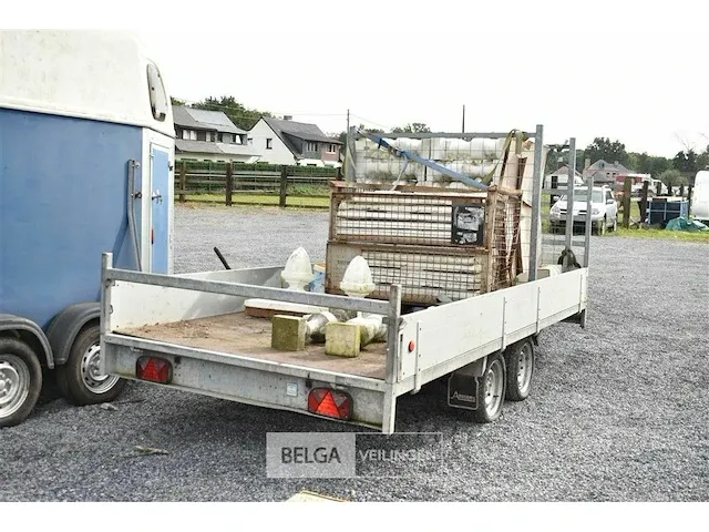 Aanhangwagen ansems 2 ton dubbel as papieren oké 185x410 - afbeelding 4 van  9