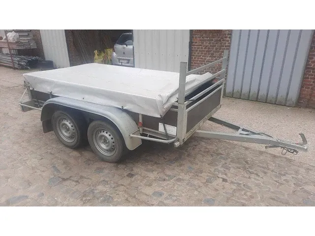 Aanhangwagen bw trailer 01t 750kg 2.54x1.30m - afbeelding 1 van  1