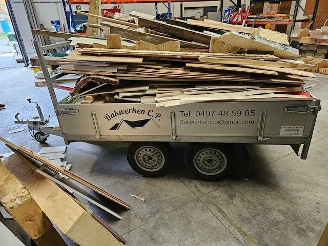 Aanhangwagen bw trailers 01t - afbeelding 1 van  12