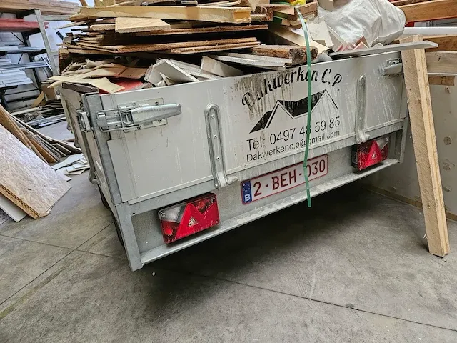Aanhangwagen bw trailers 01t - afbeelding 10 van  12