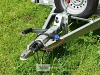 Aanhangwagen bw trailers dubbel as mtm 2700kg nuttig laadvermogen 832kg papieren oké - afbeelding 3 van  16