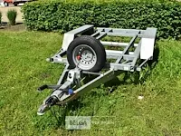 Aanhangwagen bw trailers dubbel as mtm 2700kg nuttig laadvermogen 832kg papieren oké - afbeelding 4 van  16