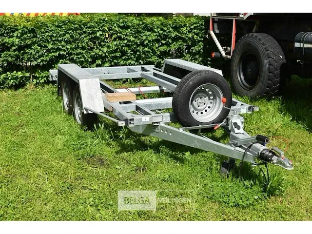 Aanhangwagen bw trailers dubbel as mtm 2700kg nuttig laadvermogen 832kg papieren oké - afbeelding 5 van  16