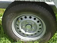 Aanhangwagen bw trailers dubbel as mtm 2700kg nuttig laadvermogen 832kg papieren oké - afbeelding 7 van  16