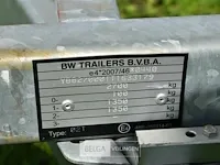 Aanhangwagen bw trailers dubbel as mtm 2700kg nuttig laadvermogen 832kg papieren oké - afbeelding 9 van  16