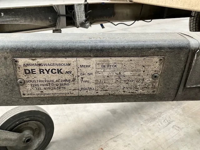 Aanhangwagen de ryck - afbeelding 18 van  19