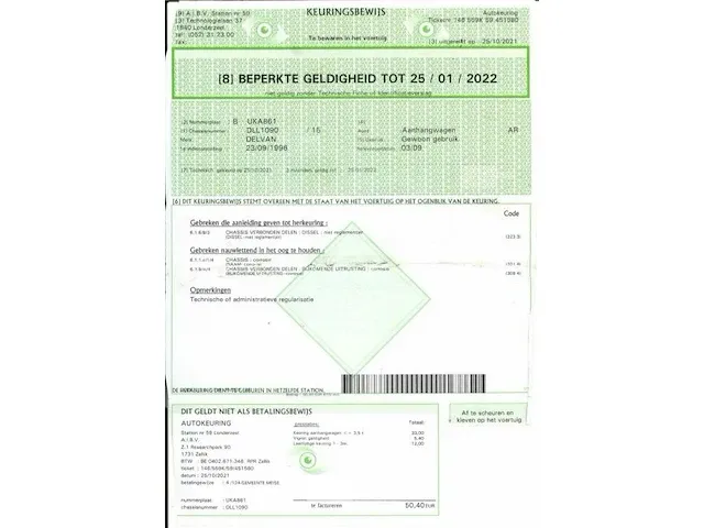 Aanhangwagen delvan type rem 27002 - afbeelding 3 van  19