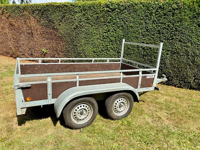 Aanhangwagen dubbel as - afbeelding 1 van  3