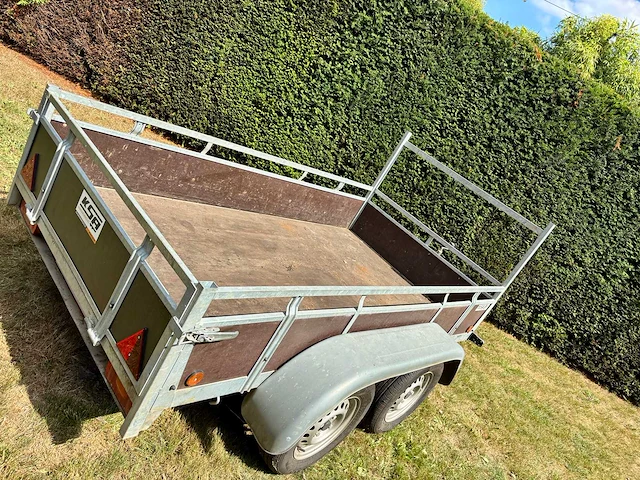 Aanhangwagen dubbel as - afbeelding 2 van  3