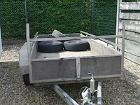 Aanhangwagen dubbelas