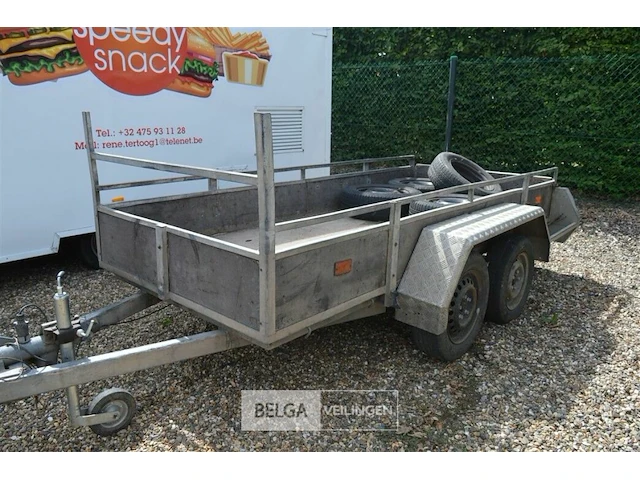 Aanhangwagen dubbelas - afbeelding 3 van  8