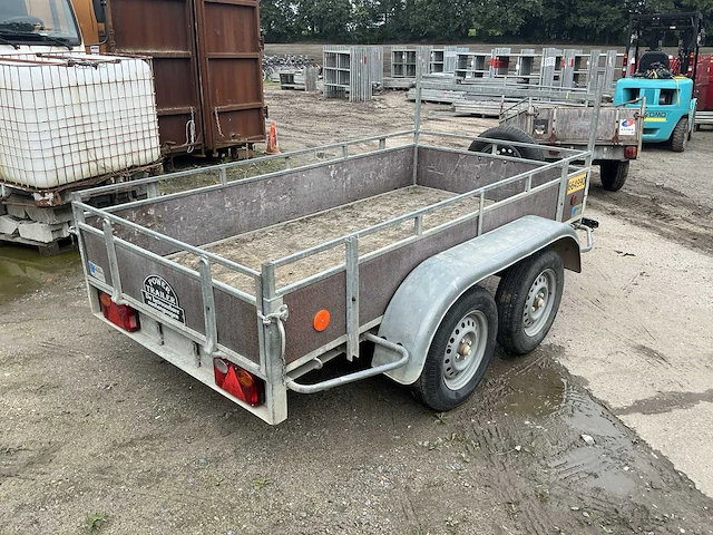 Aanhangwagen dubbelasser 750kg - afbeelding 3 van  6