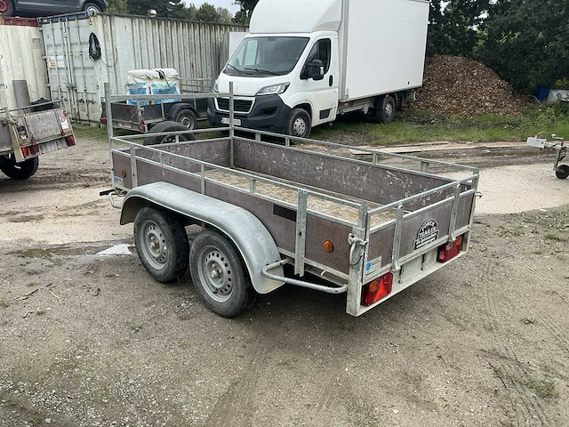 Aanhangwagen dubbelasser 750kg - afbeelding 4 van  6