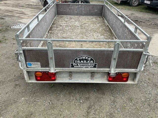 Aanhangwagen dubbelasser 750kg - afbeelding 5 van  6