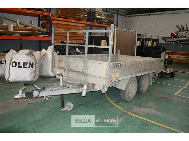 Aanhangwagen dubbelasser - afbeelding 1 van  13