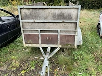 Aanhangwagen dubbelasser