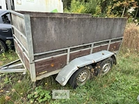 Aanhangwagen dubbelasser - afbeelding 2 van  5