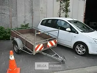 Aanhangwagen, enkel as, 750 kg, 175x205x120 - afbeelding 1 van  5
