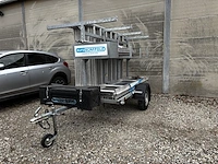 Aanhangwagen euroscaffold+ stelling