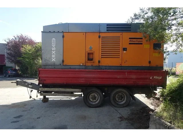 Aanhangwagen fliegl + compresso atlas copco - afbeelding 5 van  17