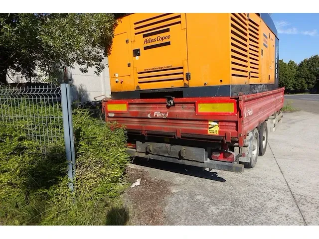 Aanhangwagen fliegl + compresso atlas copco - afbeelding 8 van  17