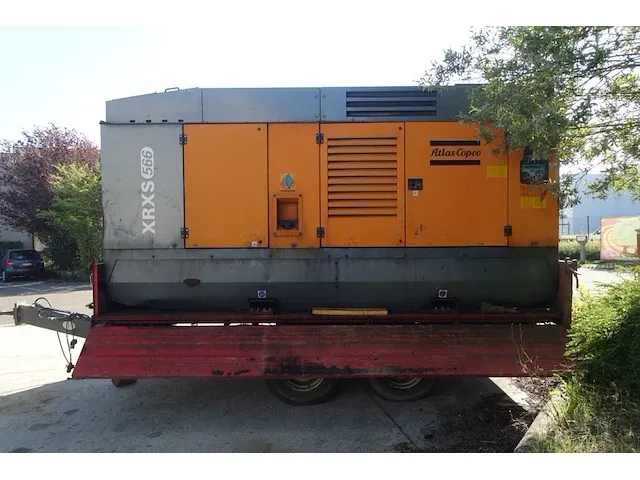 Aanhangwagen fliegl + compresso atlas copco - afbeelding 10 van  17