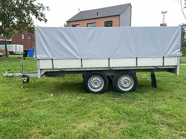 Aanhangwagen gesloten opbouw 750kg - afbeelding 10 van  17