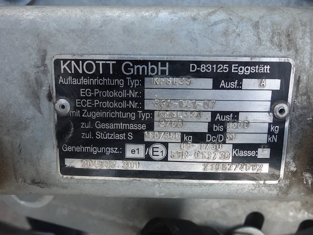 Aanhangwagen hapert cobalt - afbeelding 6 van  8