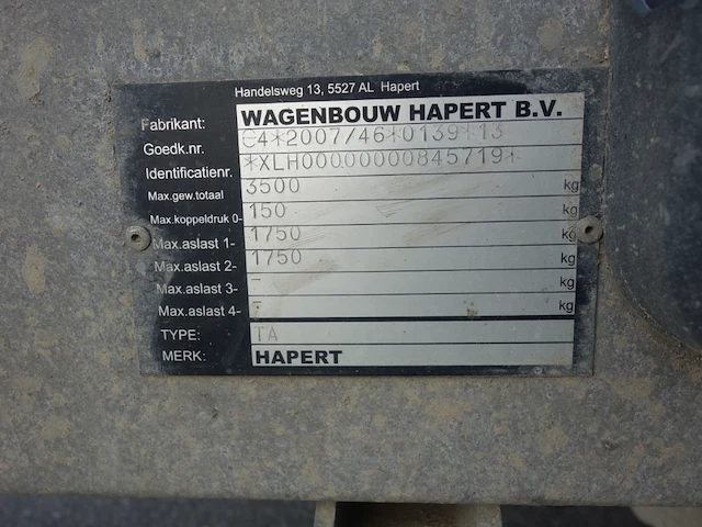 Aanhangwagen hapert cobalt - afbeelding 7 van  8