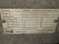 Aanhangwagen henra - afbeelding 5 van  11