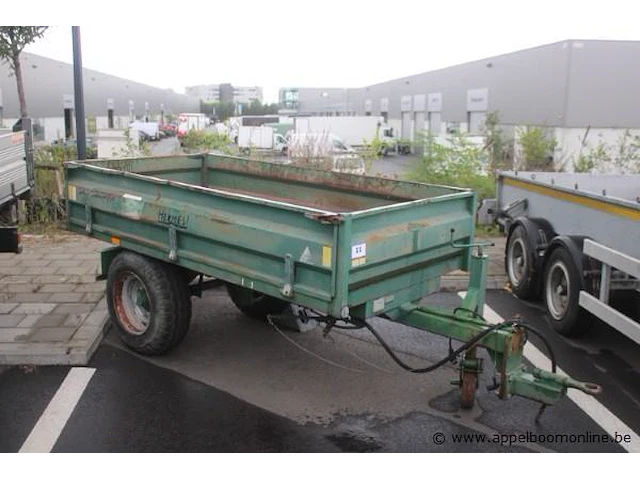 Aanhangwagen hermes t2500z, chassisnumer 2521174, bj 2011, verliesaangifte gelijkvormigheidsattest - afbeelding 1 van  6