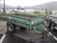 Aanhangwagen hermes t2500z, chassisnumer 2521174, bj 2011, verliesaangifte gelijkvormigheidsattest - afbeelding 1 van  6