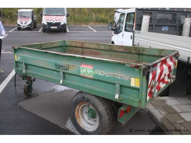 Aanhangwagen hermes t2500z, chassisnumer 2521174, bj 2011, verliesaangifte gelijkvormigheidsattest - afbeelding 3 van  6