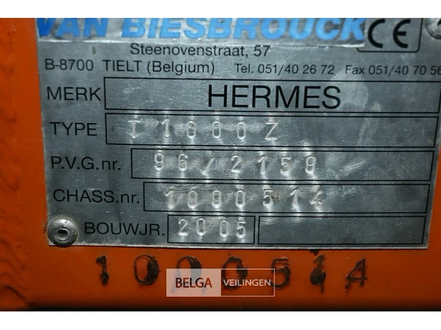 Aanhangwagen hermes - afbeelding 5 van  11