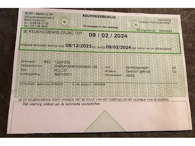 Aanhangwagen hulco m1 - afbeelding 6 van  15