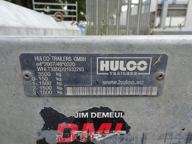 Aanhangwagen hulco - afbeelding 5 van  6