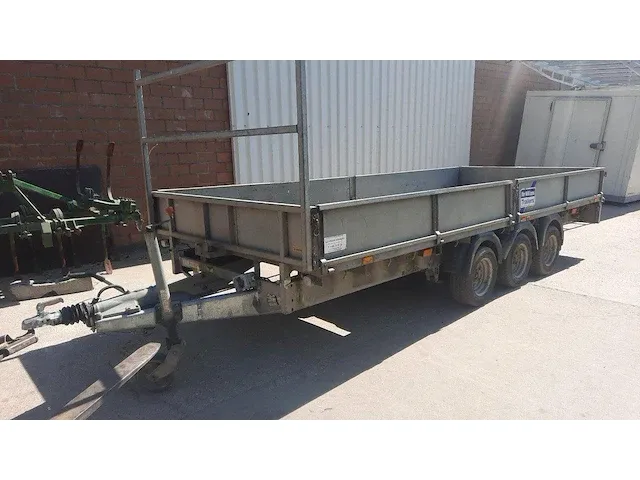 Aanhangwagen ifor williams lm166g3 3500kg 5x1.90m - afbeelding 1 van  1